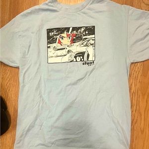 Light Blue Anime Stunt T-Shirt